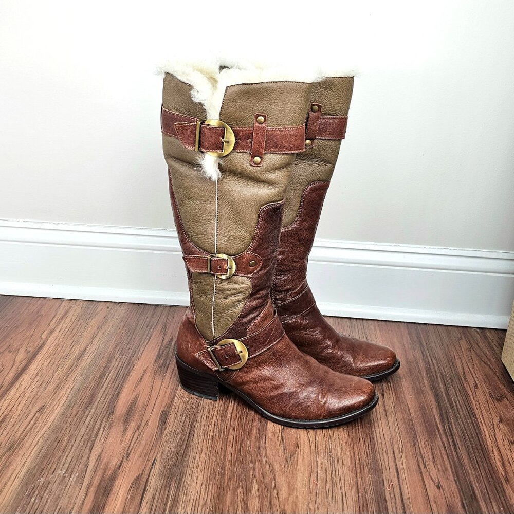 Charles David Size 10B Premium Leather Boots